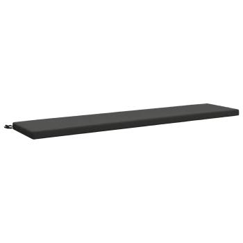2-teilige Bankkissen SOEST 2 stk. 100 % Polyester Anthrazit