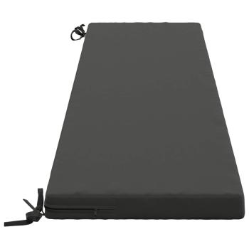 2-teilige Bankkissen SOEST 2 stk. 100 % Polyester Anthrazit