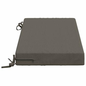 2-teilige Bankkissen SOEST 2 stk. 100 % Polyester Grau