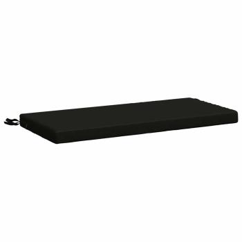 2-teilige Bankkissen SOEST 2 stk. 100 % Polyester Schwarz