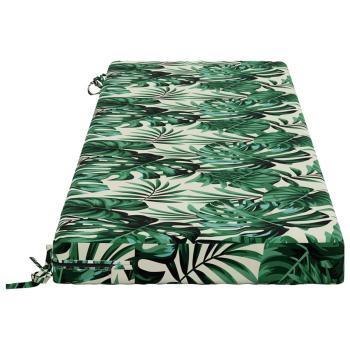 2-teilige Bankkissen SOEST 2 stk. 100 % Polyester Blattmuster
