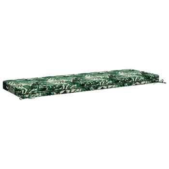 2-teilige Bankkissen SOEST 2 stk. 100 % Polyester Blattmuster