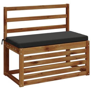 2-teilige Bankkissen SOEST 2 stk. 100 % Polyester Anthrazit