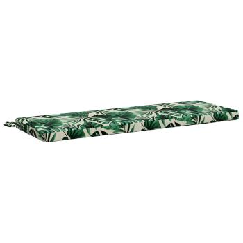 2-teilige Bankkissen SOEST 2 stk. 100 % Polyester Blattmuster