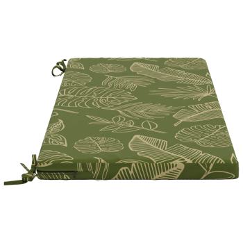 2-teilige Bankkissen SOEST 2 stk. 100 % Polyester Blattdesign