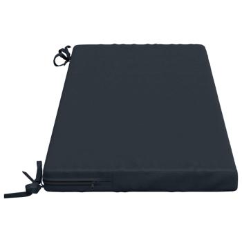 Bankkissen SOEST 2 stk. 100 % Polyester Dunkelblau