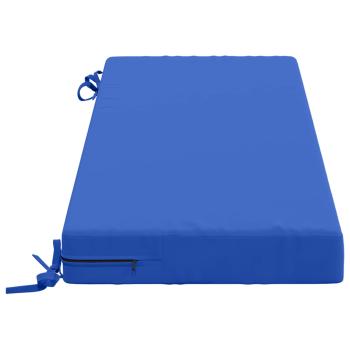 2-teilige Bankkissen SOEST 2 stk. 100 % Polyester Königsblau