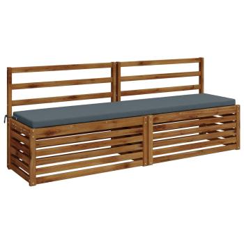 2-teilige Bankkissen SOEST 2 stk. 100 % Polyester Blau