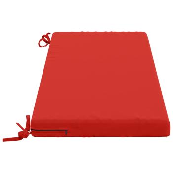 2-teilige Bankkissen SOEST 2 stk. 100 % Polyester Rot