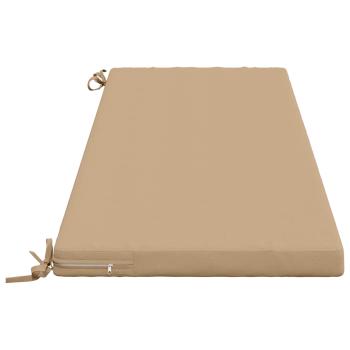 2-teilige Bankkissen SOEST 2 stk. 100 % Polyester Sand