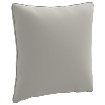 ARDEBO.de - 1-teiliges Rücken-Kissen PUTTEN 100 % Polyester Grau