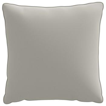 1-teiliges Rücken-Kissen PUTTEN 100 % Polyester Grau