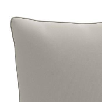 1-teiliges Rücken-Kissen PUTTEN 100 % Polyester Grau