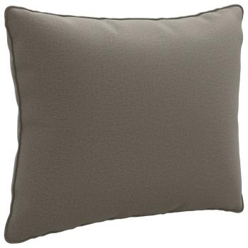 1-teiliges Rücken-Kissen PUTTEN 100 % Polyester Grau
