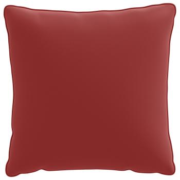 1-teiliges Rücken-Kissen PUTTEN 100 % Polyester Weinrot