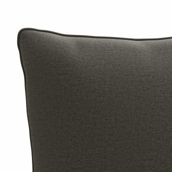 1-teiliges Rücken-Kissen PUTTEN 100 % Polyester Anthrazit