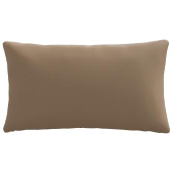 1-teiliges Rücken-Kissen PUTTEN 100 % Polyester Taupe