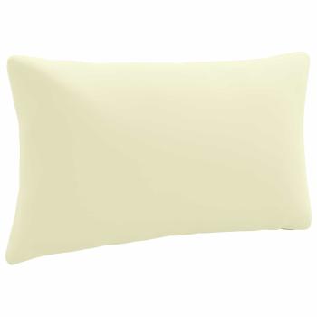 1-teiliges Rücken-Kissen PUTTEN 100 % Polyester Creme