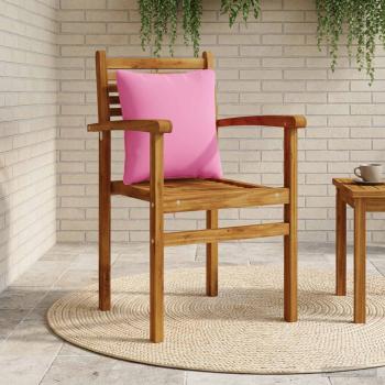 ARDEBO.de - 1-teiliges Rücken-Kissen PUTTEN 100 % Polyester Rosa