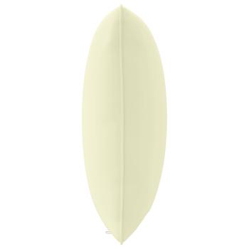 1-teiliges Rücken-Kissen PUTTEN 100 % Polyester Creme