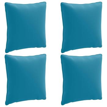 R Rückenkissen PUTTEN 4 stk. 100 % Polyester Himmelblau