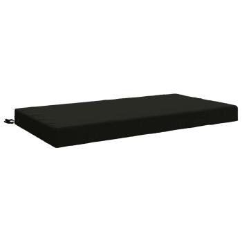 Sitzkissen SOEST 100 % Polyester Schwarz 120 x 60 x 10 cm