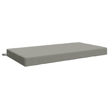 Sitzkissen SOEST 100 % Polyester Grau 120 x 60 x 10 cm