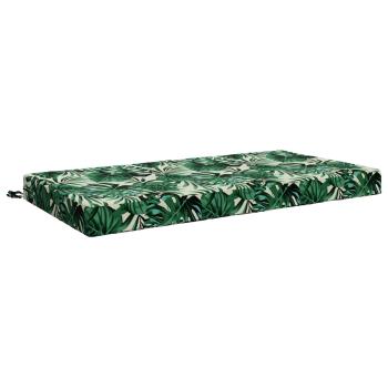 Sitzkissen SOEST 100 % Polyester Blattmuster 120 x 80 x 10 cm