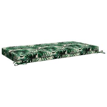 Sitzkissen SOEST 100 % Polyester Blattmuster 120 x 80 x 10 cm
