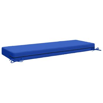 Sitzkissen SOEST 100 % Polyester Königsblau 120 x 40 x 10 cm