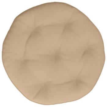 Hängesessel-Kissen VIANEN 100 % Polyester Sand Ø 45 x 10 cm