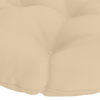 Papasan-Sessel-Kissen VIANEN 100 % Polyester Creme
