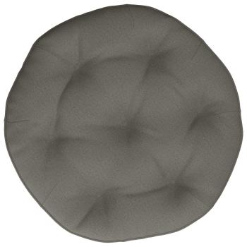 Hängesessel-Kissen VIANEN 100 % Polyester Grau Ø 60 x 10 cm