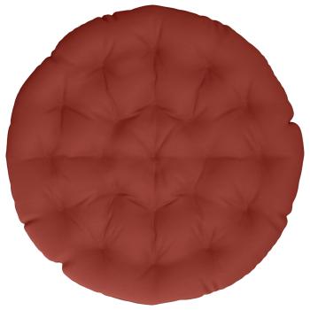 Papasan-Sessel-Kissen VIANEN 100 % Polyester Rot Ø 120 x 12 cm