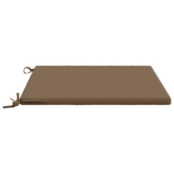 1-teiliges Sitzkissen SOEST 100 % Polyester Taupe