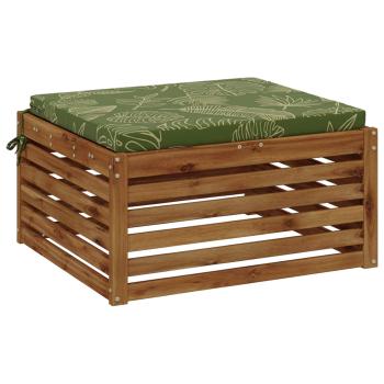 1-teiliges Sitzkissen SOEST 100 % Polyester Blattdesign