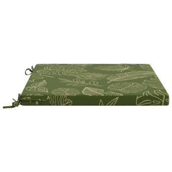 1-teiliges Sitzkissen SOEST 100 % Polyester Blattdesign