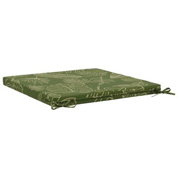 1-teiliges Sitzkissen SOEST 100 % Polyester Blattdesign