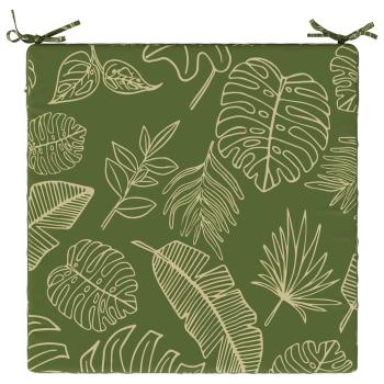 1-teiliges Sitzkissen SOEST 100 % Polyester Blattdesign