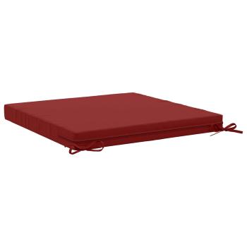 1-teiliges Sitzkissen SOEST 100 % Polyester Weinrot