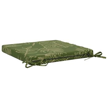 4-teilige Sitzkissen SOEST 4 stk. 100 % Polyester Blattdesign