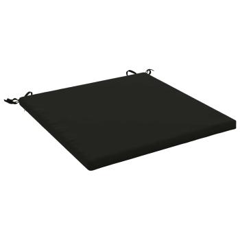 Sitzkissen SOEST 100 % Polyester Schwarz 80 x 80 x 3 cm