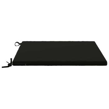 Sitzkissen SOEST 100 % Polyester Schwarz 80 x 80 x 3 cm