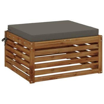 1-teiliges Sitzkissen SOEST 100 % Polyester Grau 70 x 70 x 7 cm