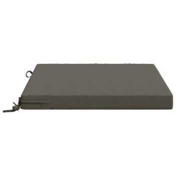 1-teiliges Sitzkissen SOEST 100 % Polyester Grau 70 x 70 x 7 cm