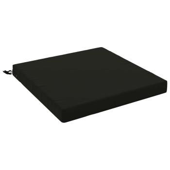 Sitzkissen SOEST 100 % Polyester Schwarz 60 x 60 x 7 cm