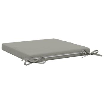 4-teilige Sitzkissen SOEST 4 stk. 100 % Polyester Grau