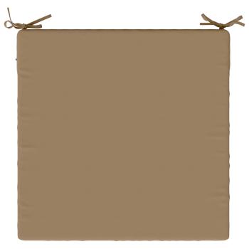 1-teiliges Sitzkissen SOEST 100 % Polyester Taupe