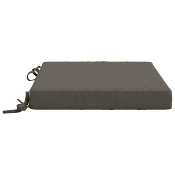 4-teilige Sitzkissen SOEST 4 stk. 100 % Polyester Grau