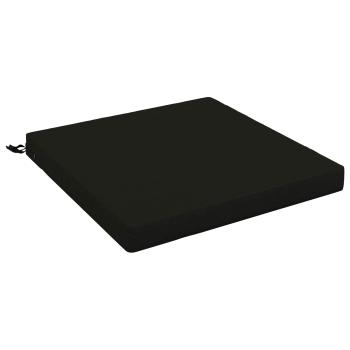 ARDEBO.de - 1-teiliges Sitzkissen SOEST 100 % Polyester Schwarz